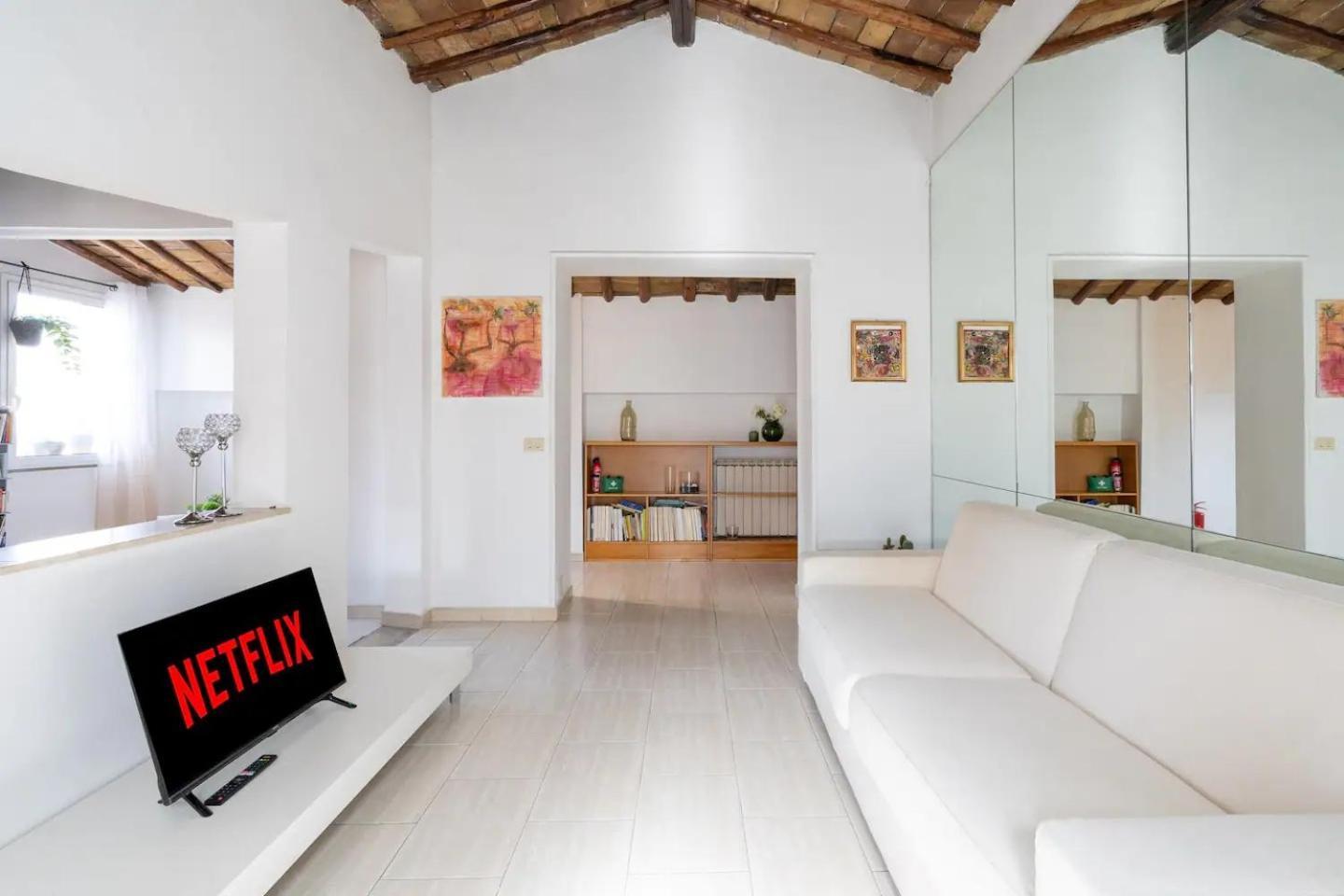 15 Min From Piazza Venezia Skyline Sanctuary In Trastevere 외부 사진