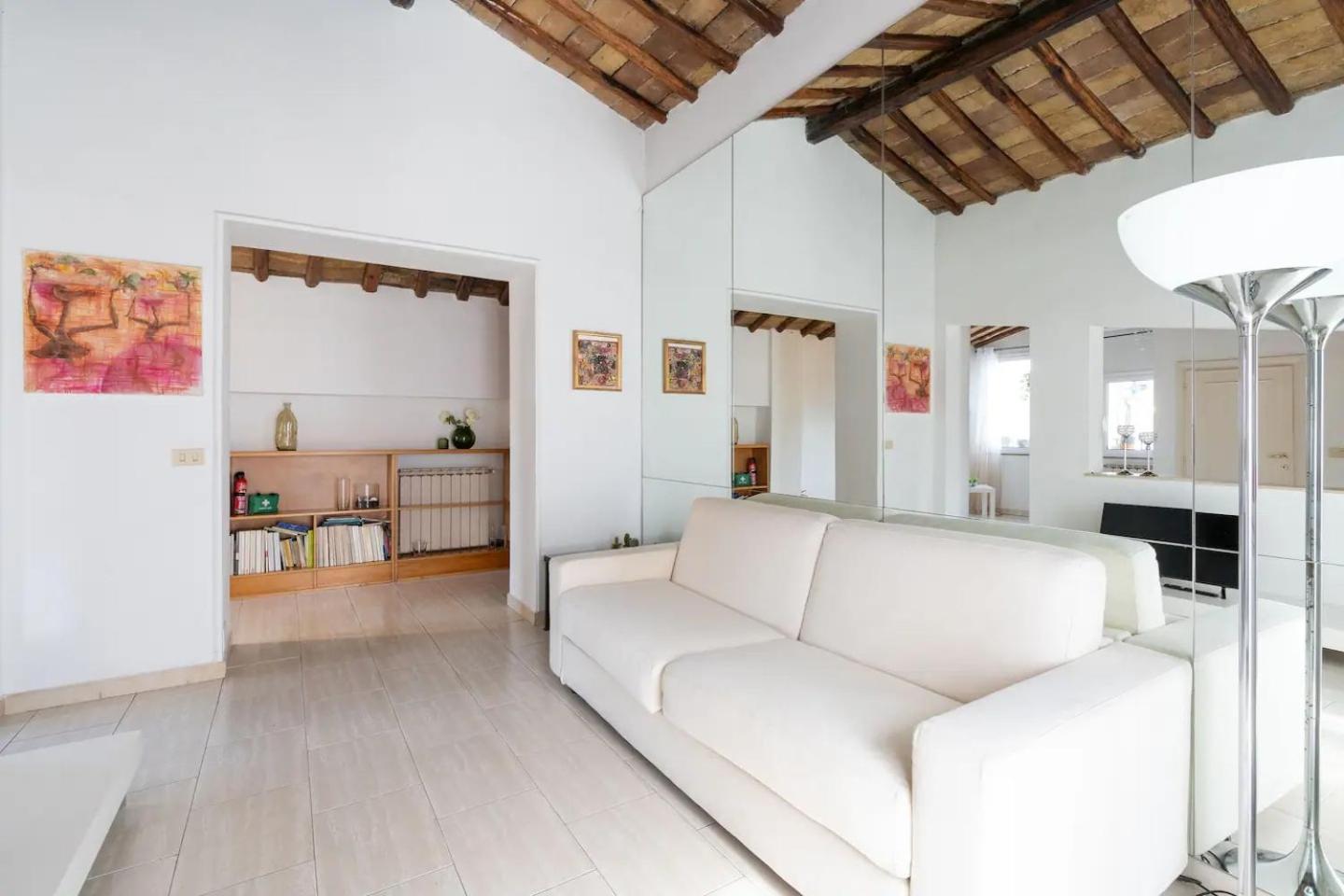 15 Min From Piazza Venezia Skyline Sanctuary In Trastevere 외부 사진