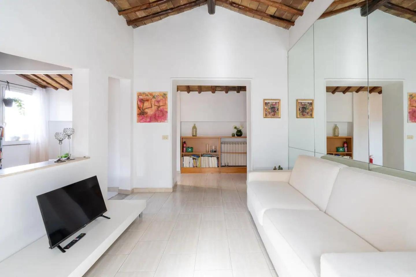 15 Min From Piazza Venezia Skyline Sanctuary In Trastevere 외부 사진