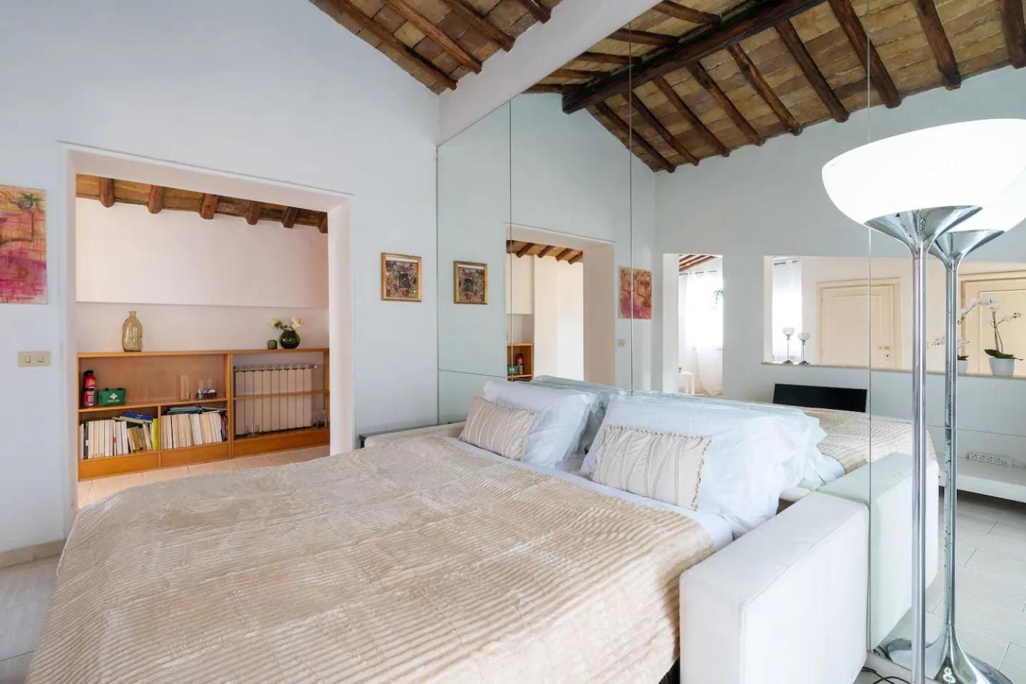 15 Min From Piazza Venezia Skyline Sanctuary In Trastevere 외부 사진