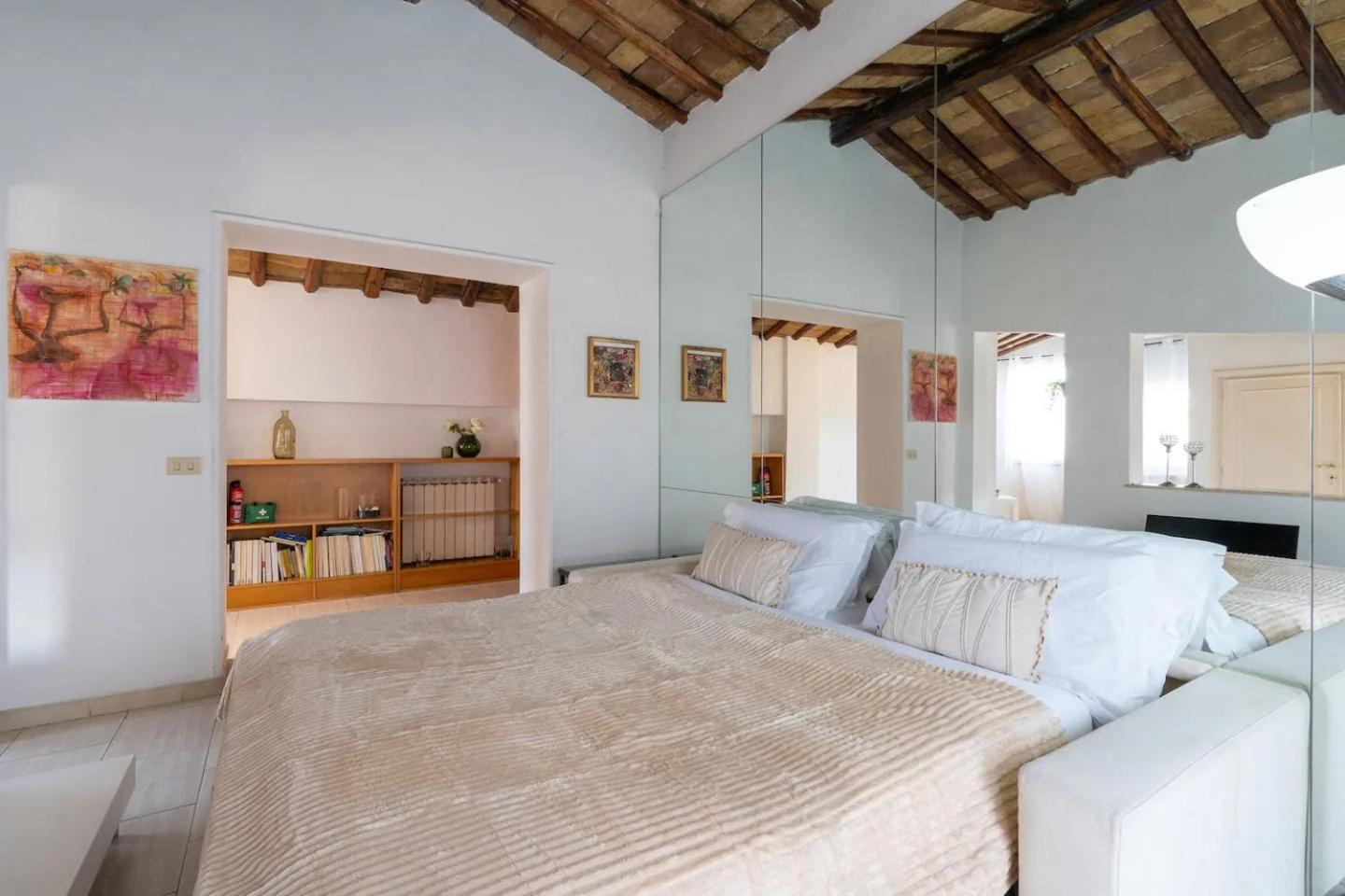 15 Min From Piazza Venezia Skyline Sanctuary In Trastevere 외부 사진